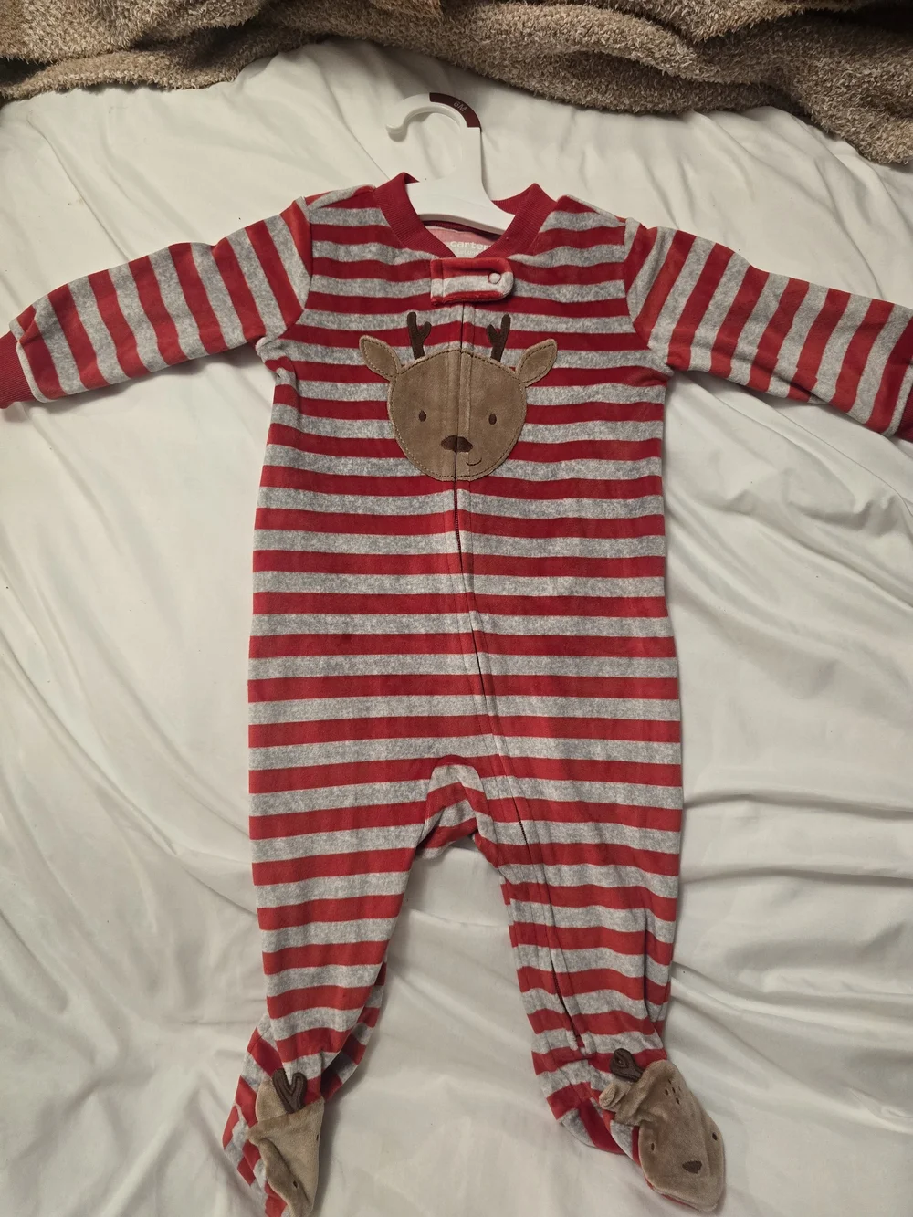 NWT Carters Reindeer SLEEPER (3 Available)